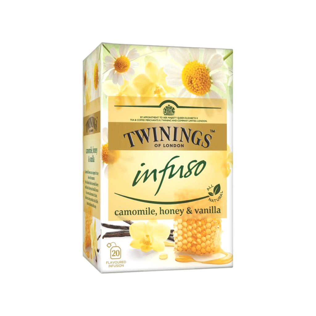 Té de Manzanilla, Miel y Vainilla Twinings 20 Sobres de 1.5 gr