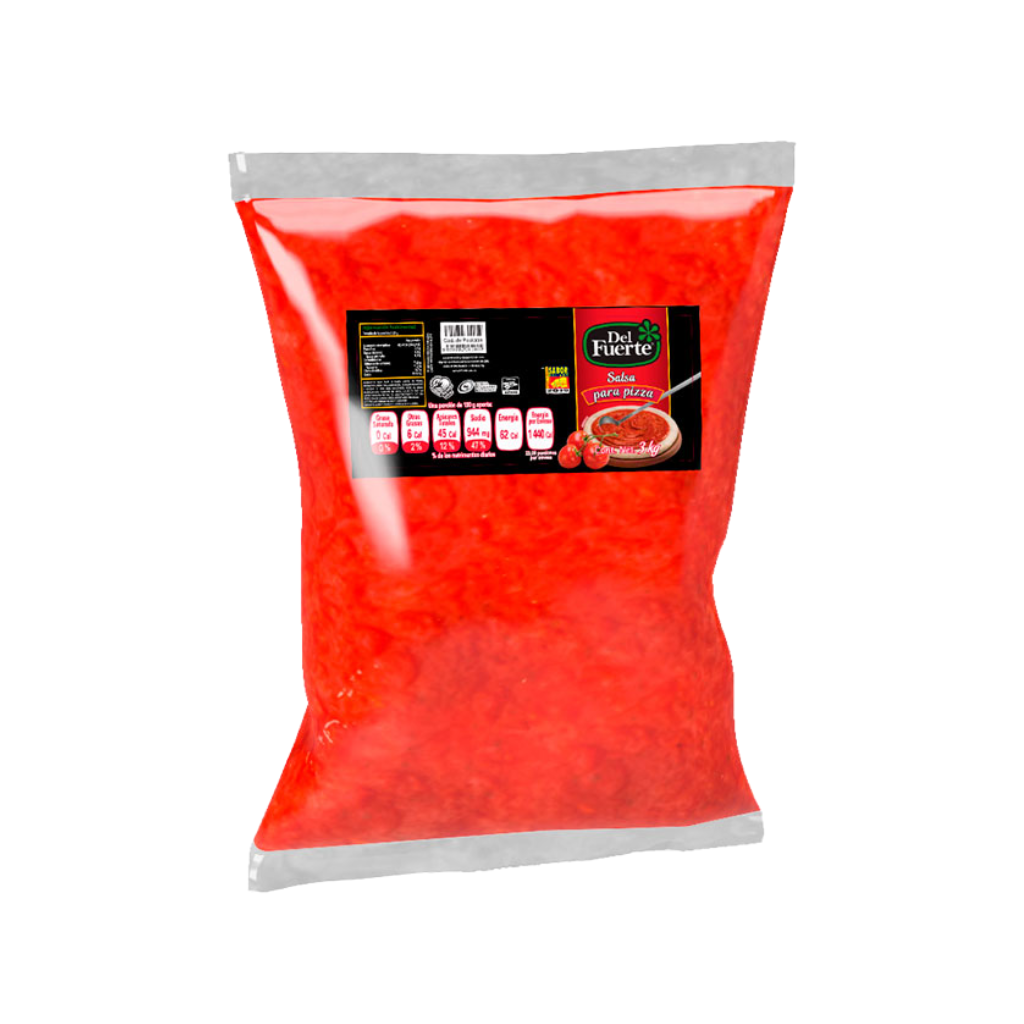 Salsa para Pizza en Bolsa Del Fuerte 3 kg