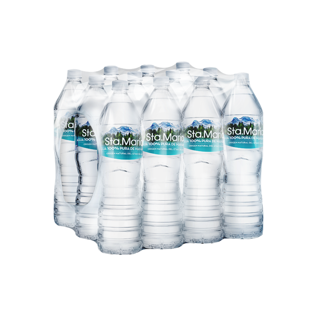 Agua Natural Sta. María 12 Piezas de 1.5 lt