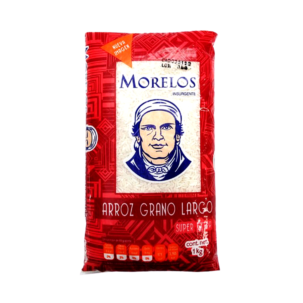 Arroz Grano Largo Morelos 1 kg