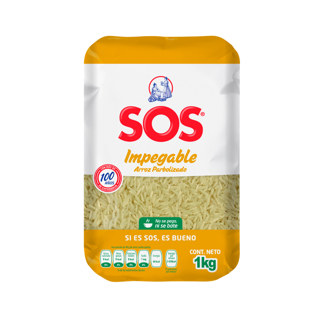 Arroz Impegable Sos 1 kg