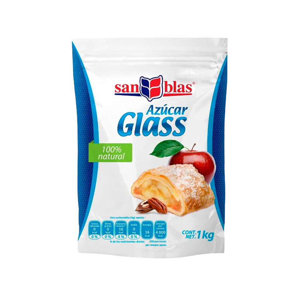 Azúcar Glass San Blas 1 kg