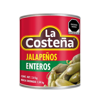 Chile Jalapeño La Costeña 2.8 kg