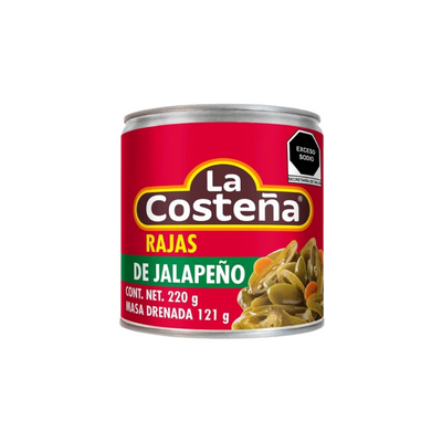 Chile Rajas La Costeña 220 gr