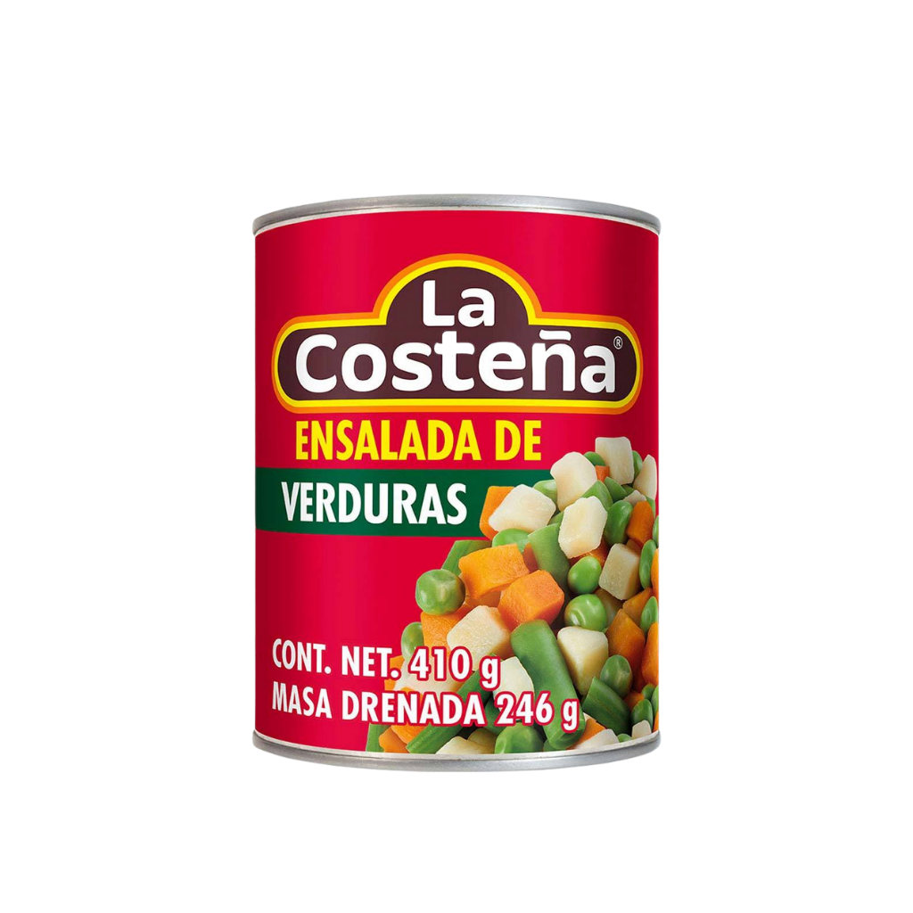 Ensalada de Verduras La Costeña 410 gr