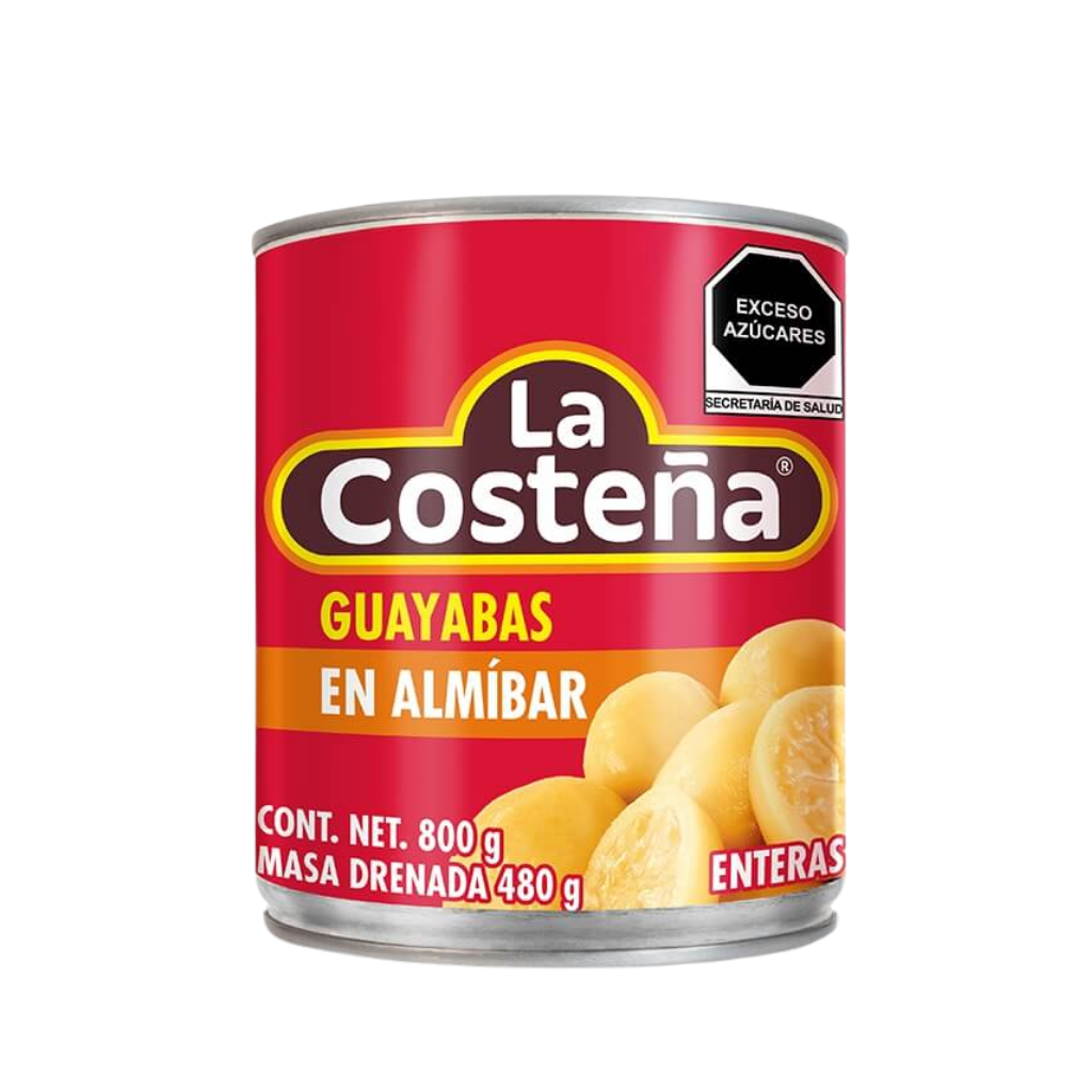 Guayabas Entera La Costeña 800 gr