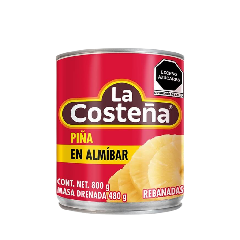 Piña Rebanada La Costeña 800 gr