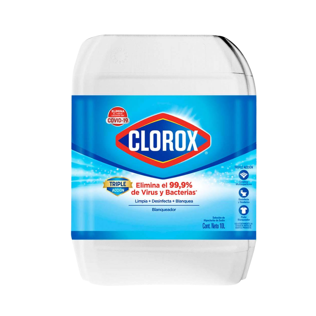 Blanqueador Clorox 10 lt