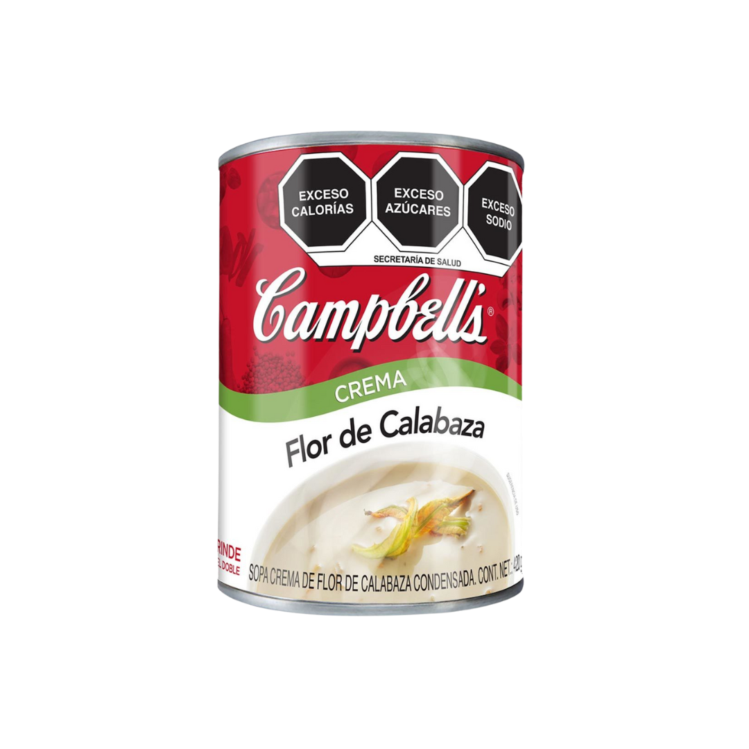 Crema de Flor de Calabaza Campbell´s 420 gr