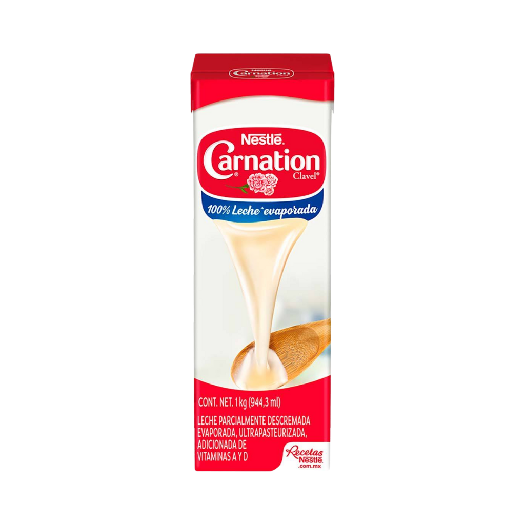 Leche Evaporada Carnation 1 lt