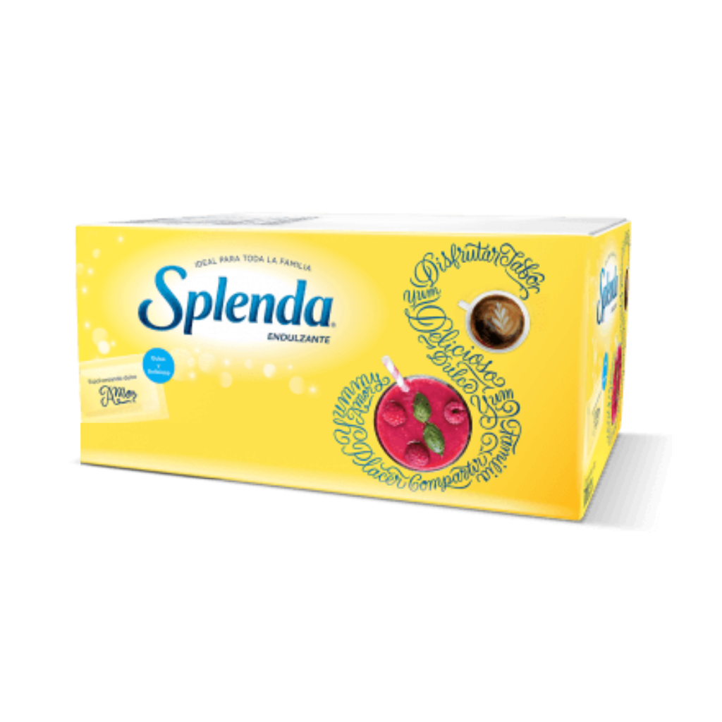 Endulzante Splenda 600 Sobres de 1 gr