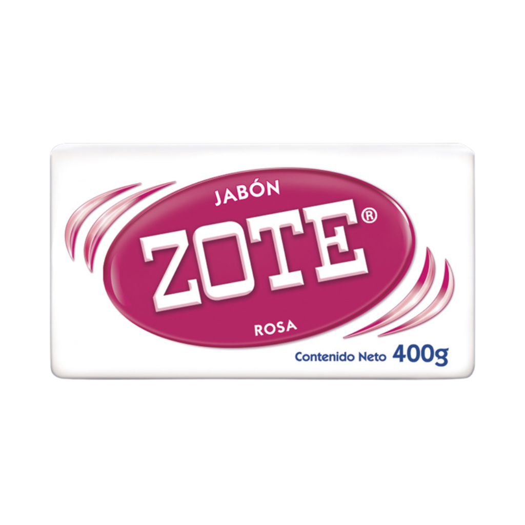 Jabón Zote Rosa 400 gr