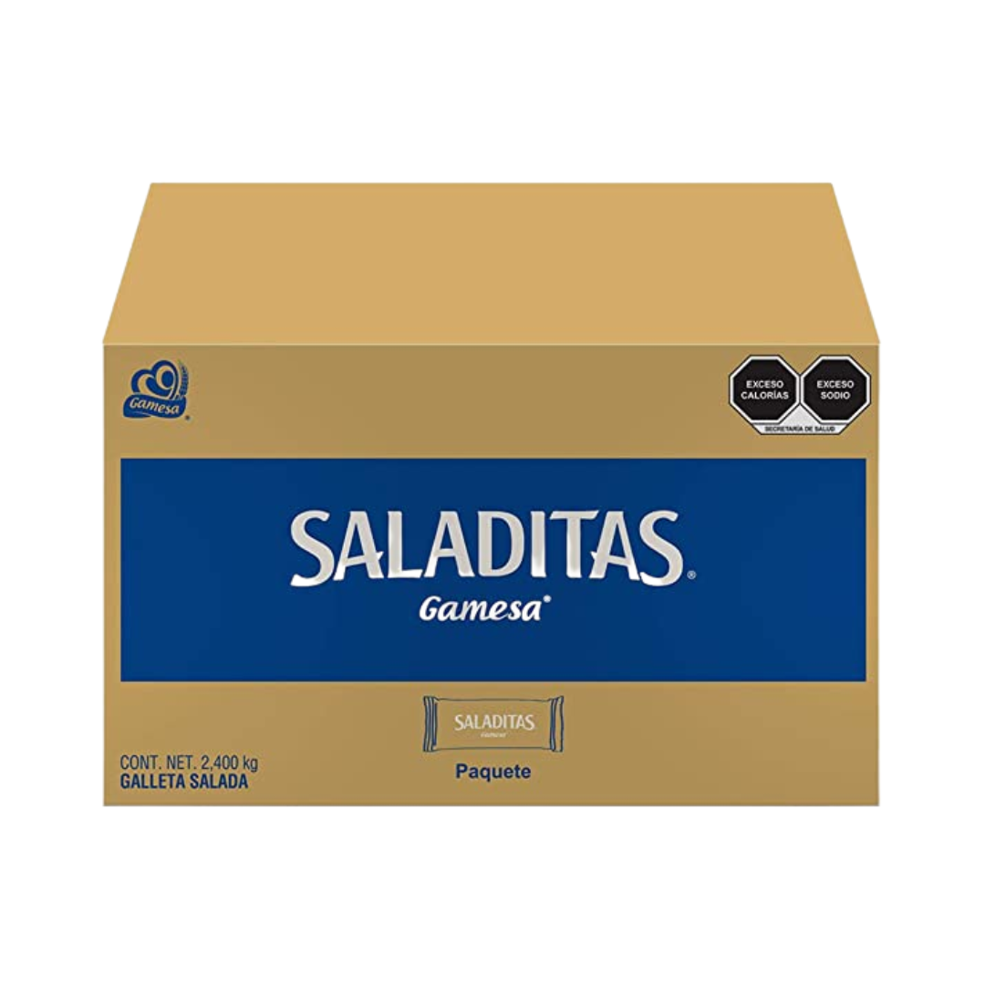 Gatellas Saladitas Gamesa 200 Paquetes de 13 gr