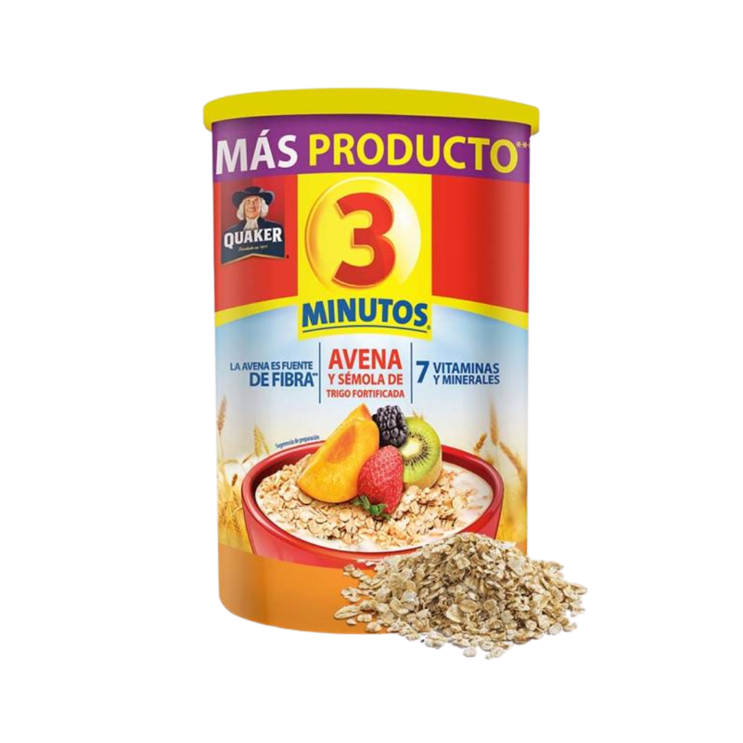 Avena 3 Minutos Quaker 400 gr