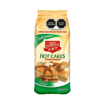 Harina para Hot Cakes Tres Estrellas 1 kg