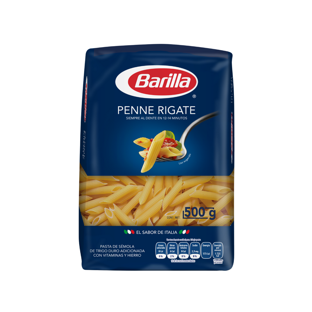 Pasta Penne Rigate Barilla 500 gr