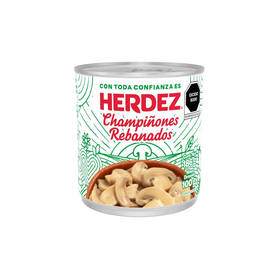 Champiñones Rebanados Herdez 186 gr