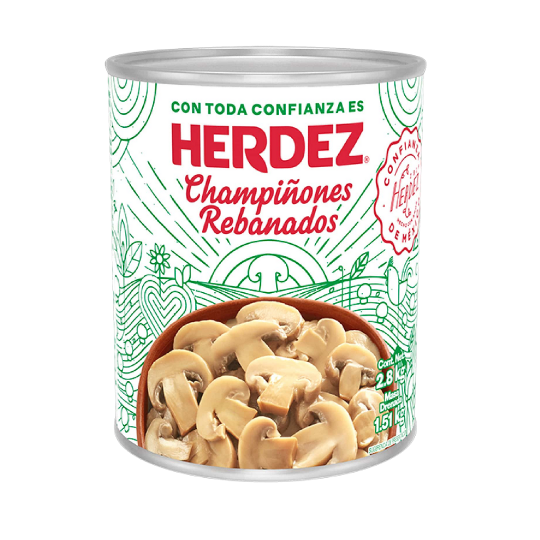 Champiñones Rebanados Herdez 2.8 kg