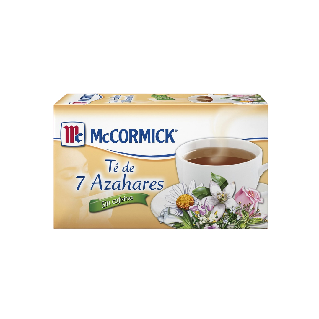 Té de 7 Azahares Mccormick 25 Sobres de 1.4 gr