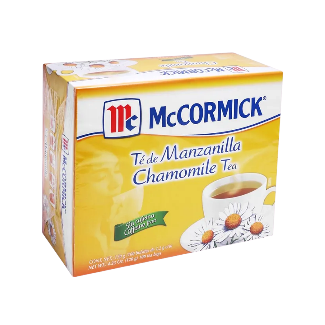 Té de Manzanilla Mccormick 100 Sobres de 1.2 gr