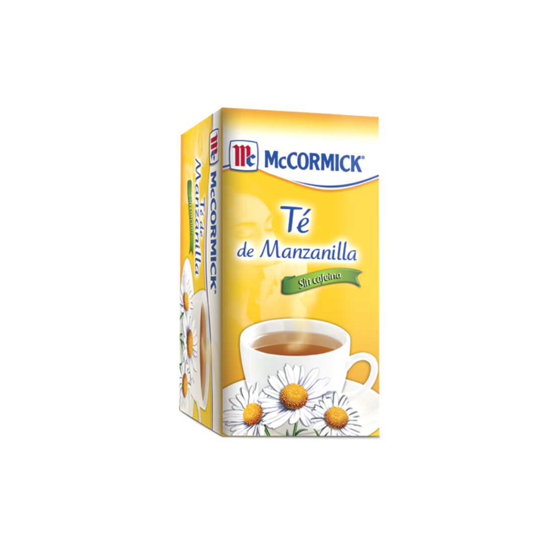 Té de Manzanilla Mccormick 25 Sobres de 1.2 gr