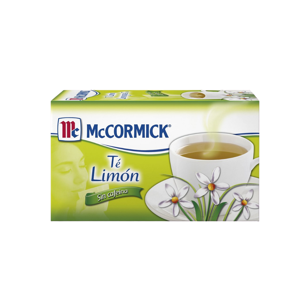 Té de Limón Mccormick 25 Sobres de 1 gr