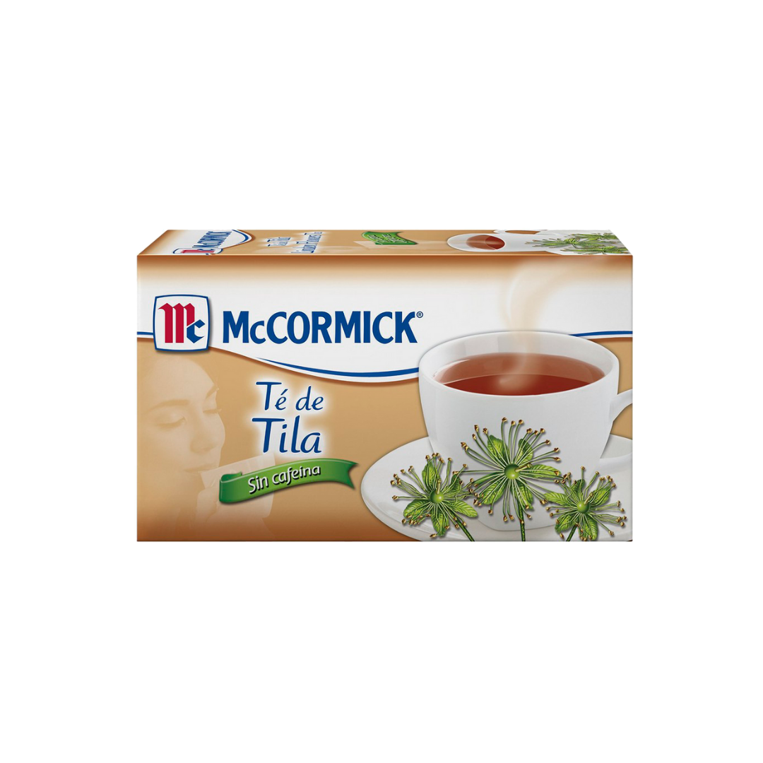 Té de Tila Mccormick 25 sobres de 1 gr