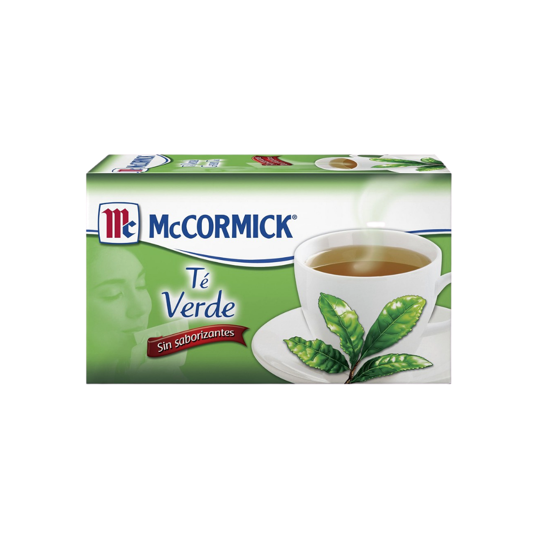 Té Verde Mccormick 25 Sobres de 1 gr