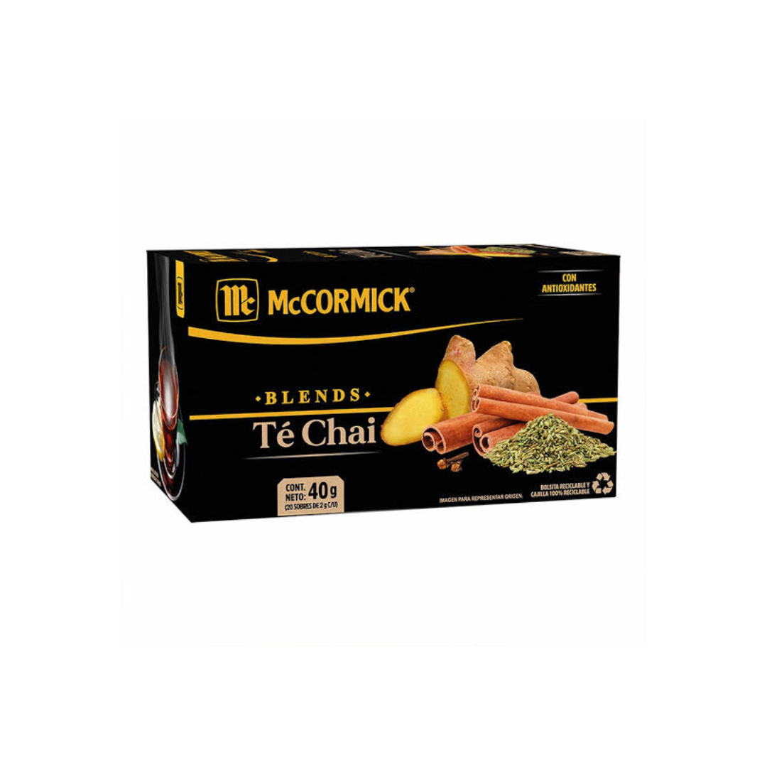 Té Chai Mccormick 20 Sobres de 2 gr