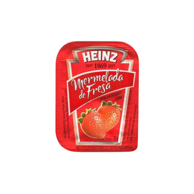 Mermelada de Fresa Heinz 120 Piezas de 14 gr