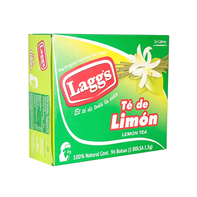 Té de Limón Lagg´s 96 Sobres de 1.5 gr