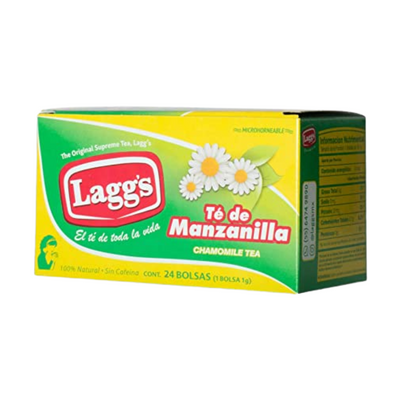 Té de Manzanilla Lagg´s 24 sobres de 1 gr