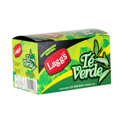 Té Verde Lagg´s 25 Sobres de 1 gr