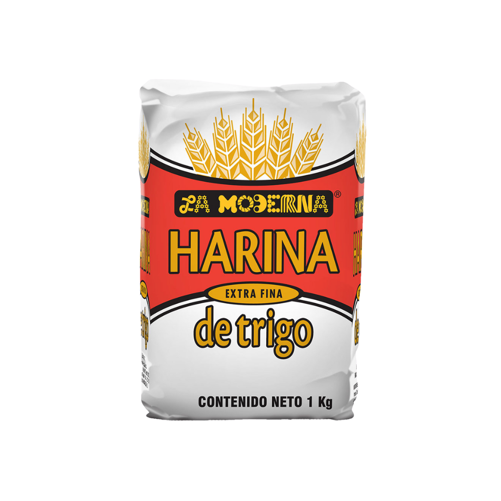 Harina de Trigo La Moderna 1 kg