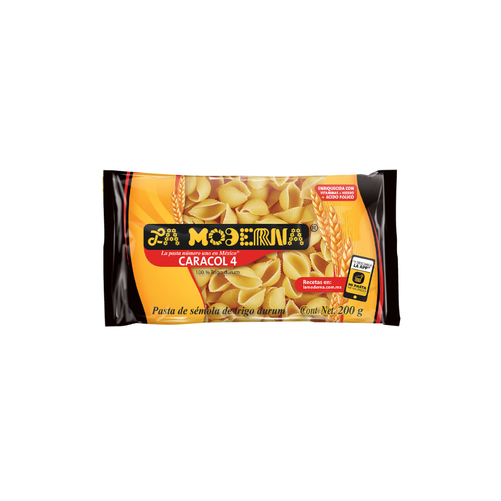 Pasta Caracol No. 4 La Moderna 200 gr