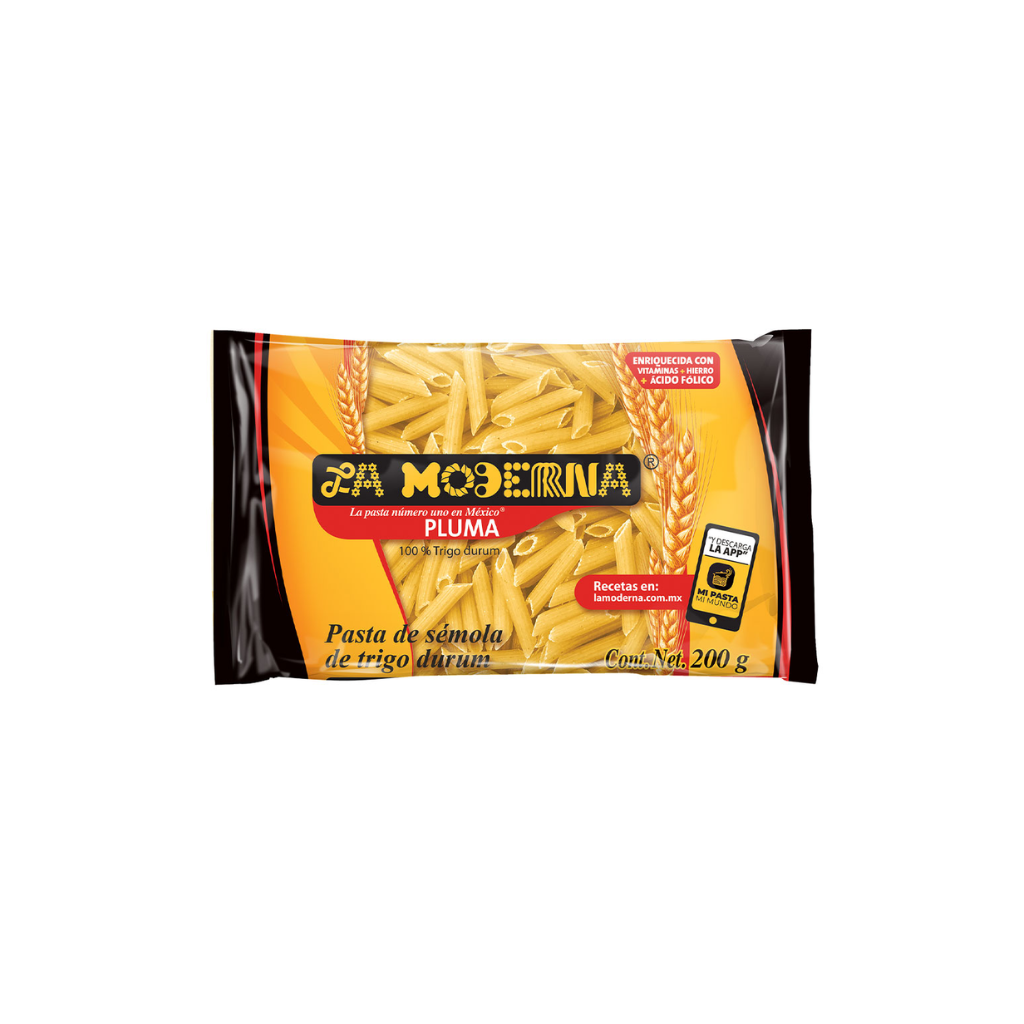 Pasta Pluma La Moderna 200 gr