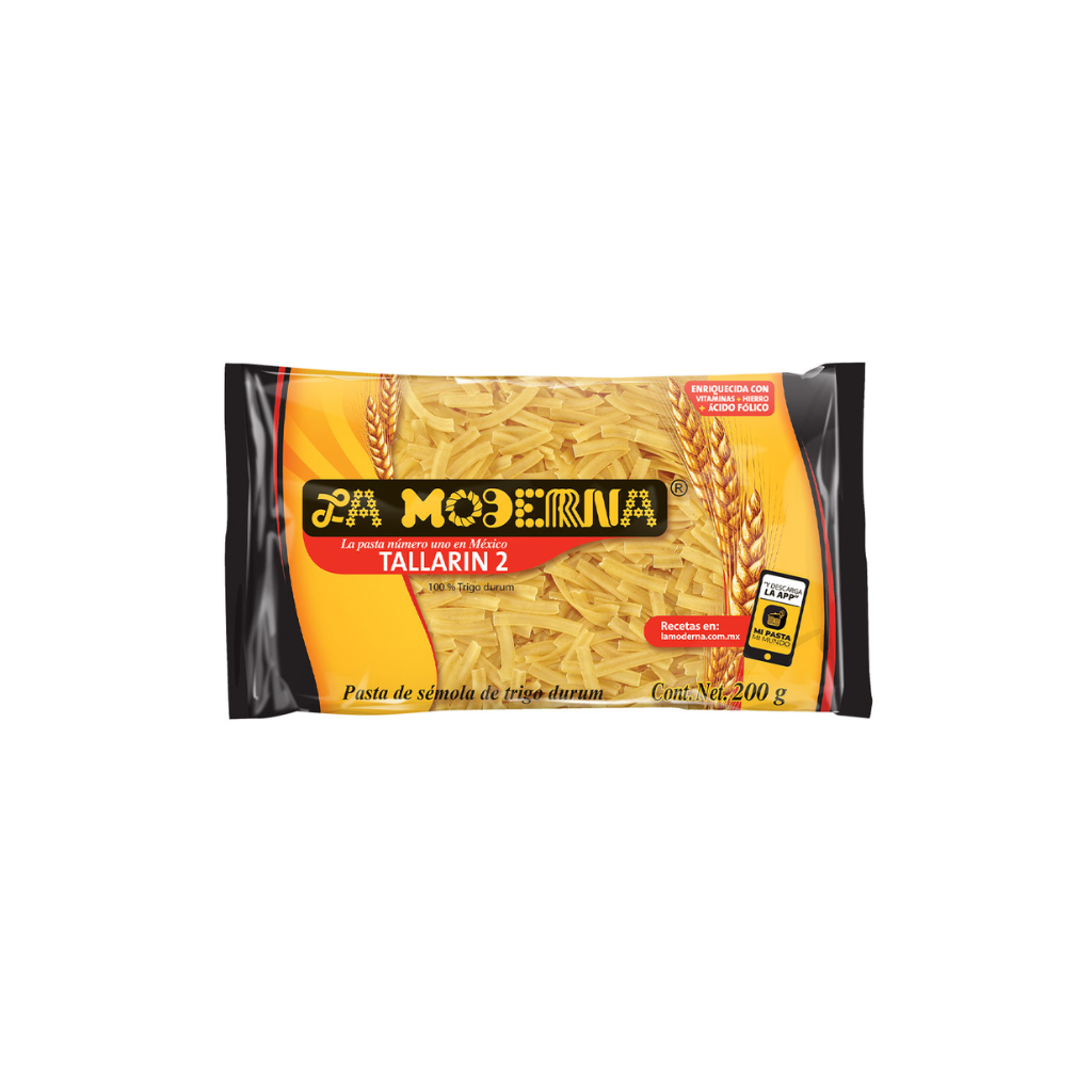 Pasta Tallarin No. 2 La Moderna 200 gr