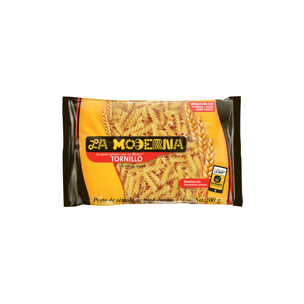 Pasta Tornillo La Moderna 200 gr