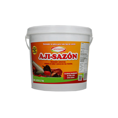 Sazonador Universal en Cubeta Aji-Sazón 2.7 kg