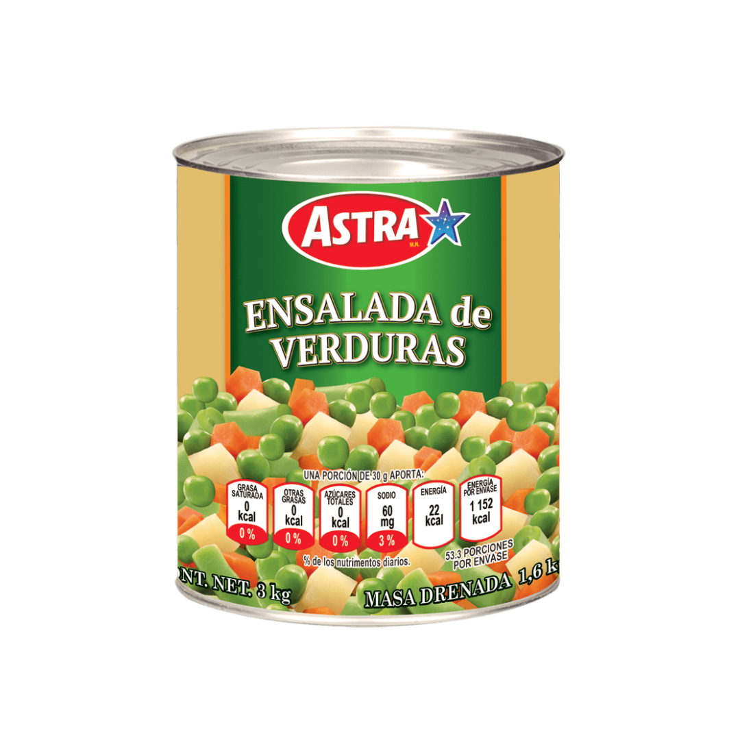 Ensalada de Verduras Astra 3 kg