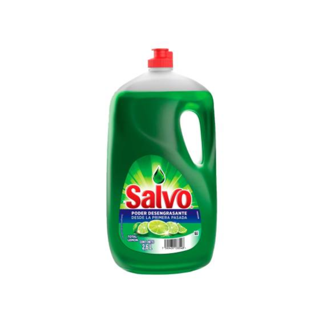 Lavatrastes Líquido Salvo 2.6 lt