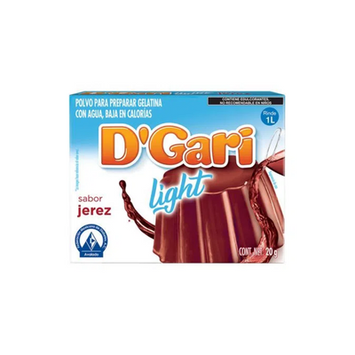 Gelatina Light de Jerez D´Gari 2 Sobres de 10 gr