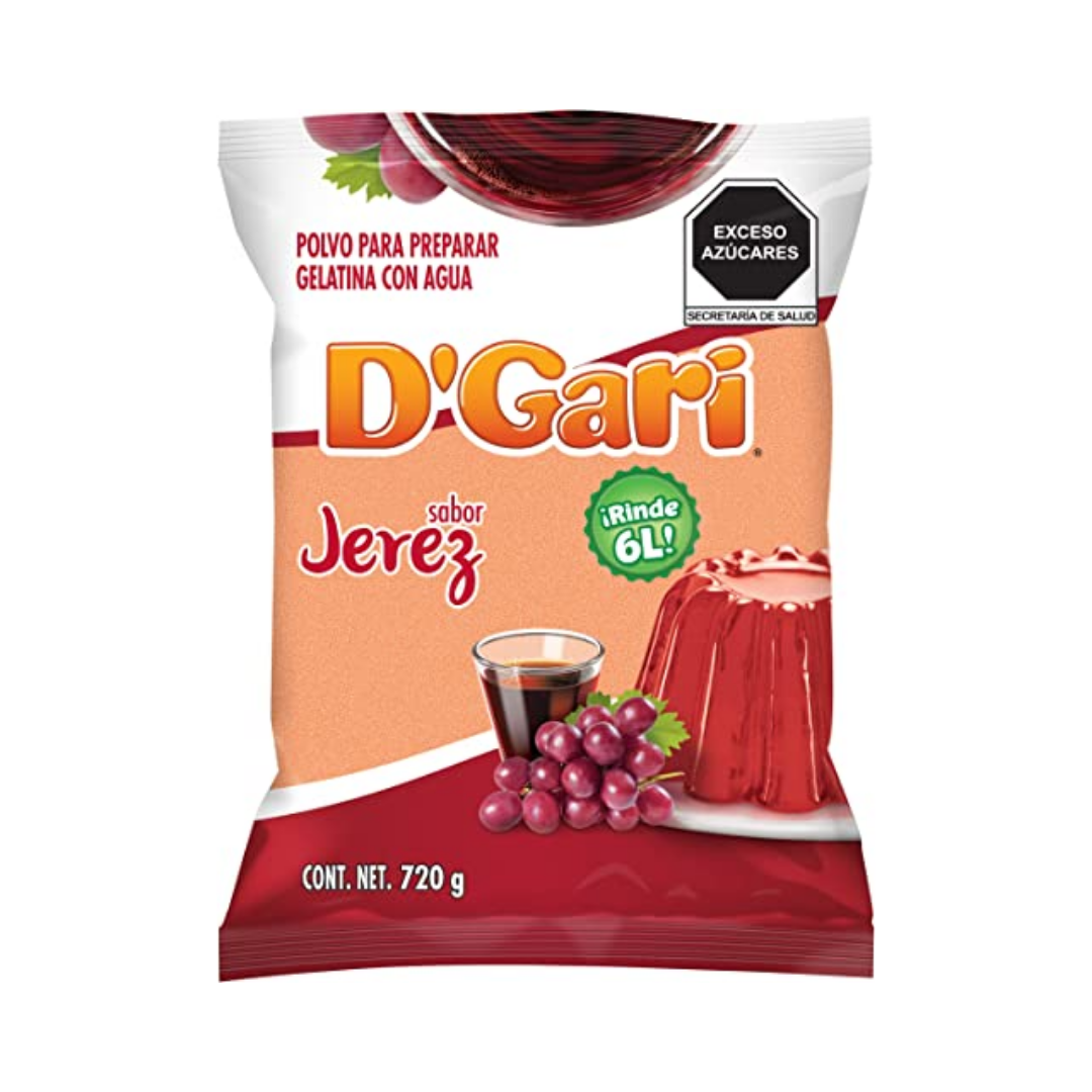 Gelatina de Jerez D´Gari 720 gr