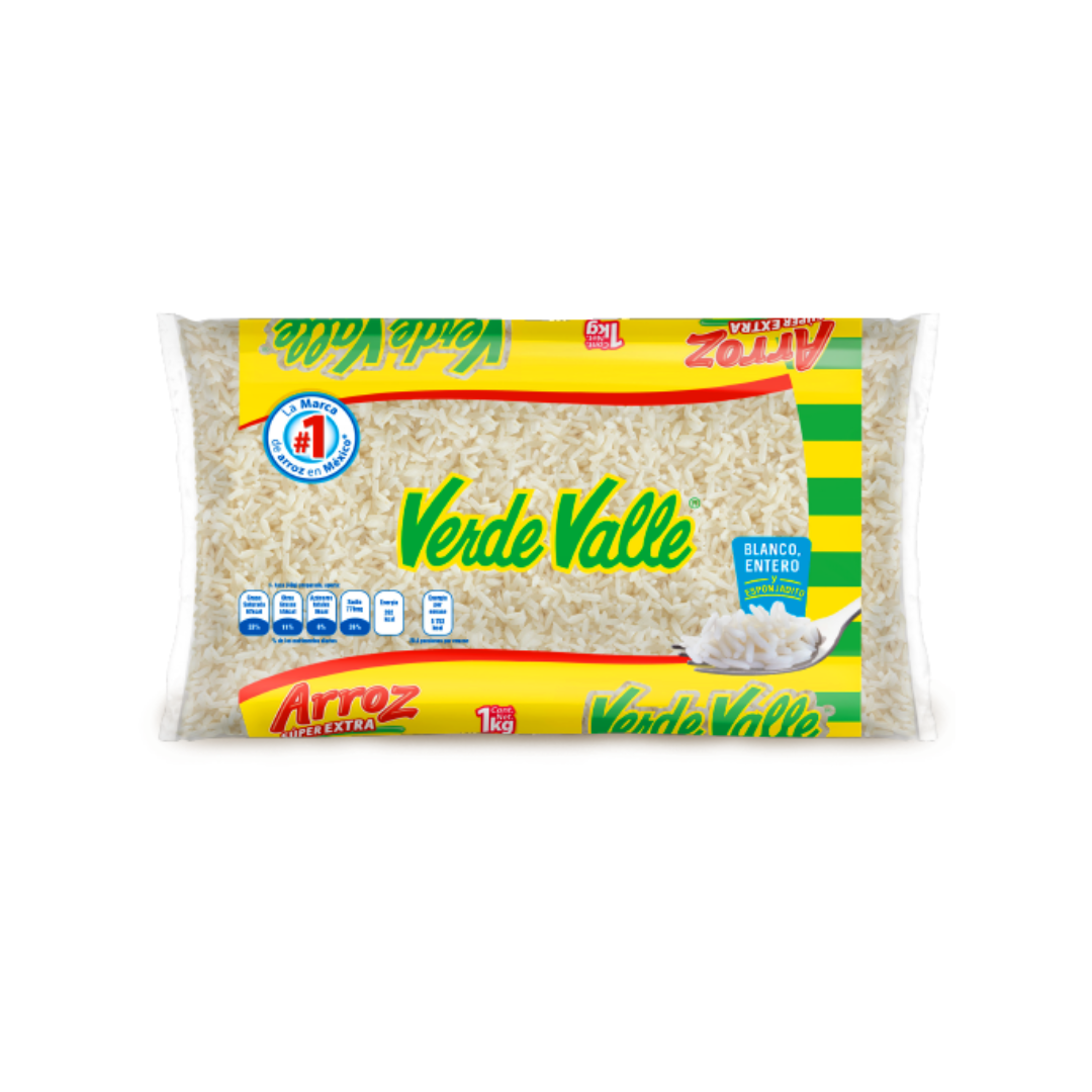 Arroz Super Extra Verde Valle 1 kg