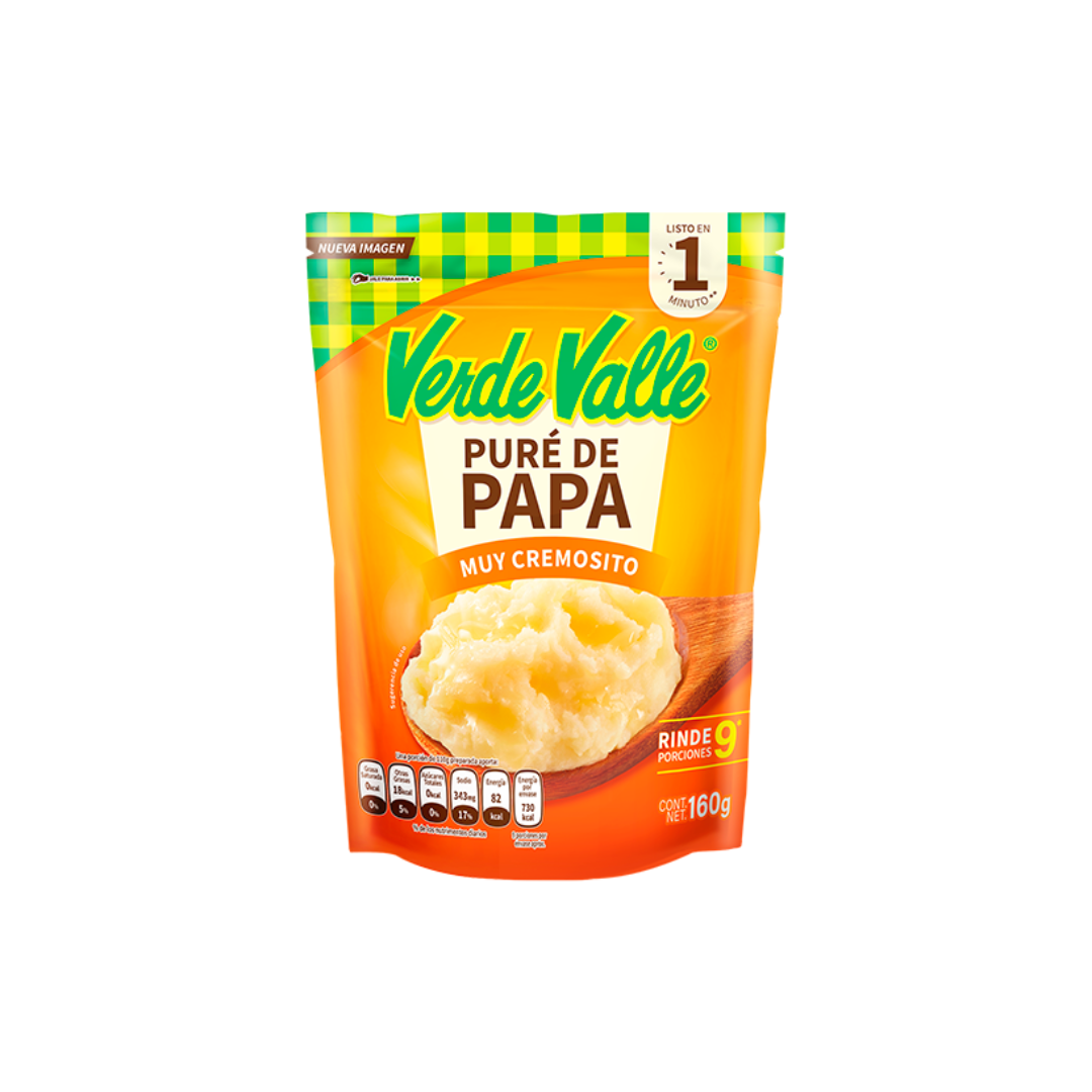 Puré de Papa Verde Valle 160 gr