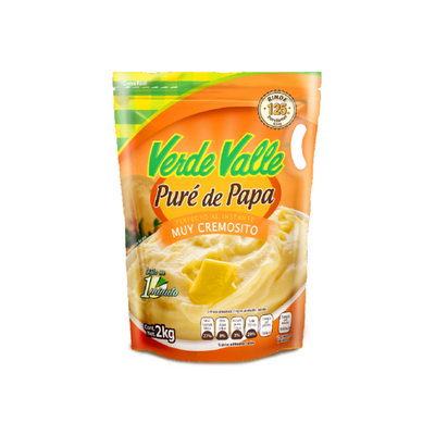 Puré de Papa Verde Valle 2 kg