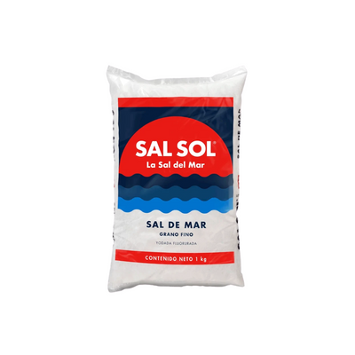 Sal Refinada Sol 1 kg