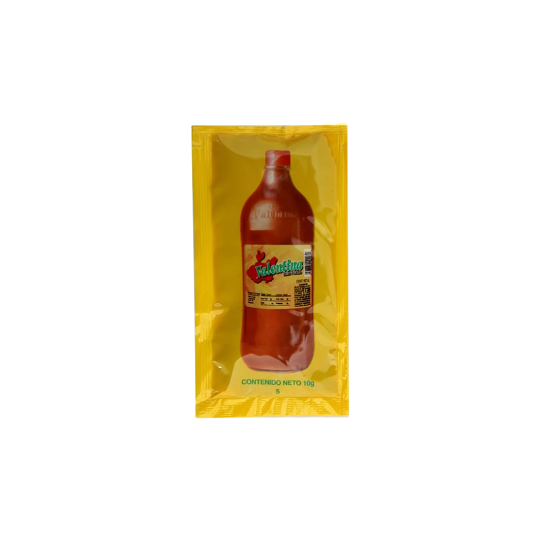 Salsa Picante Valentina Amarilla 900 Sobres de 10 gr