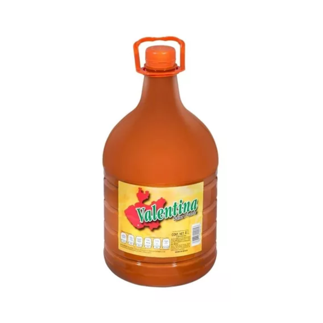 Salsa Picante Valentina Amarilla 4 lt