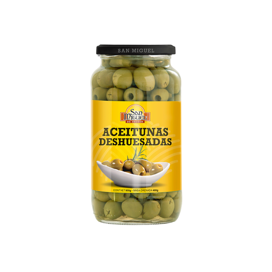 Aceitunas sin Hueso San Miguel 950 gr